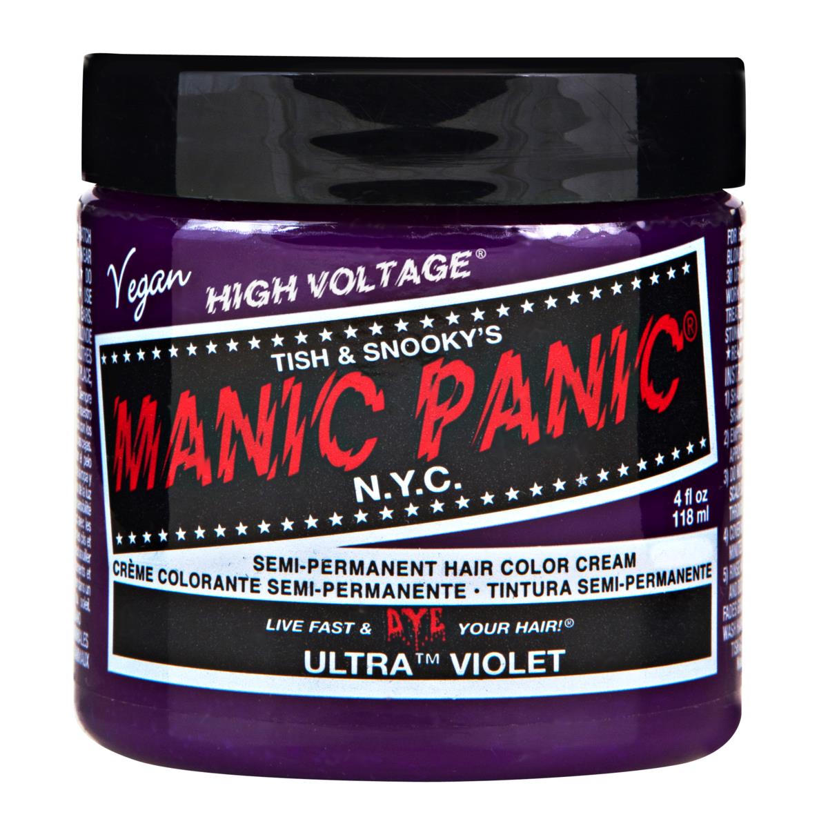 Manic Panic Semi Permanent Hair Color Cream Ultra Violet Lyko manic-panic-pink-flamingo