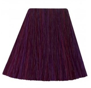 A purple lampshade with a wide, flared shape and fringed edges.