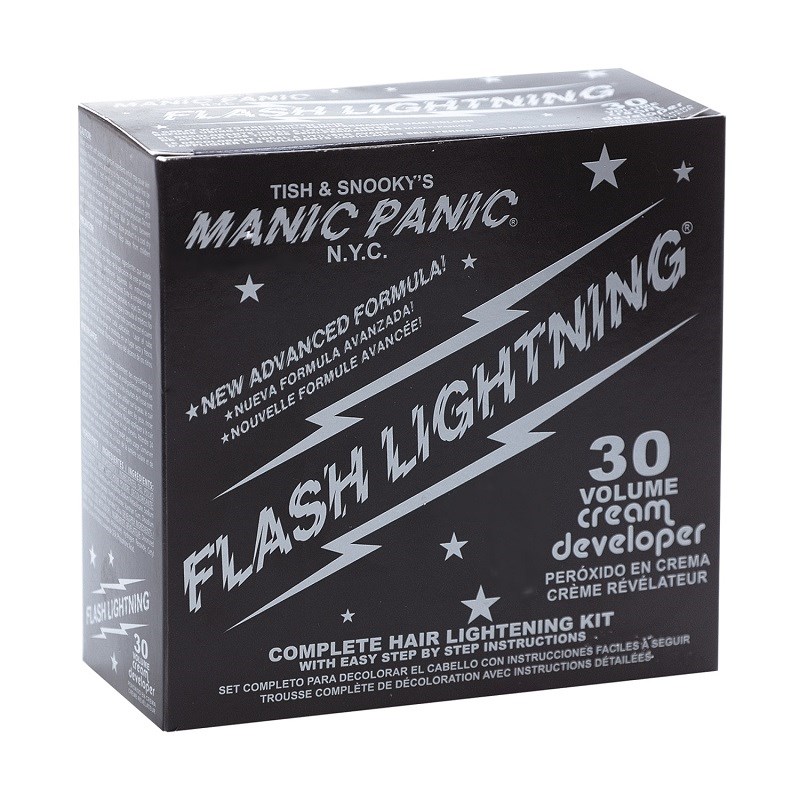 Manic Panic Flash Lightning® Bleach Kit 30 Volume Cream Developer