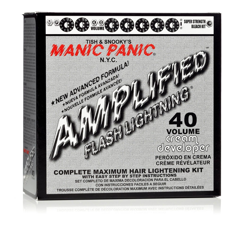 Manic Panic Flash Lightning® Bleach Kit 40 Volume Cream Developer
