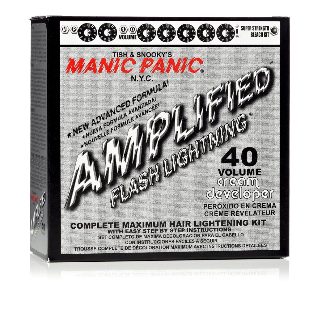 Läs mer om Manic Panic Flash Lighting 40 Volume Complete Bleach Kit