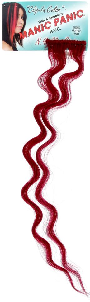 Manic Panic Human Hair Curly Infra Red