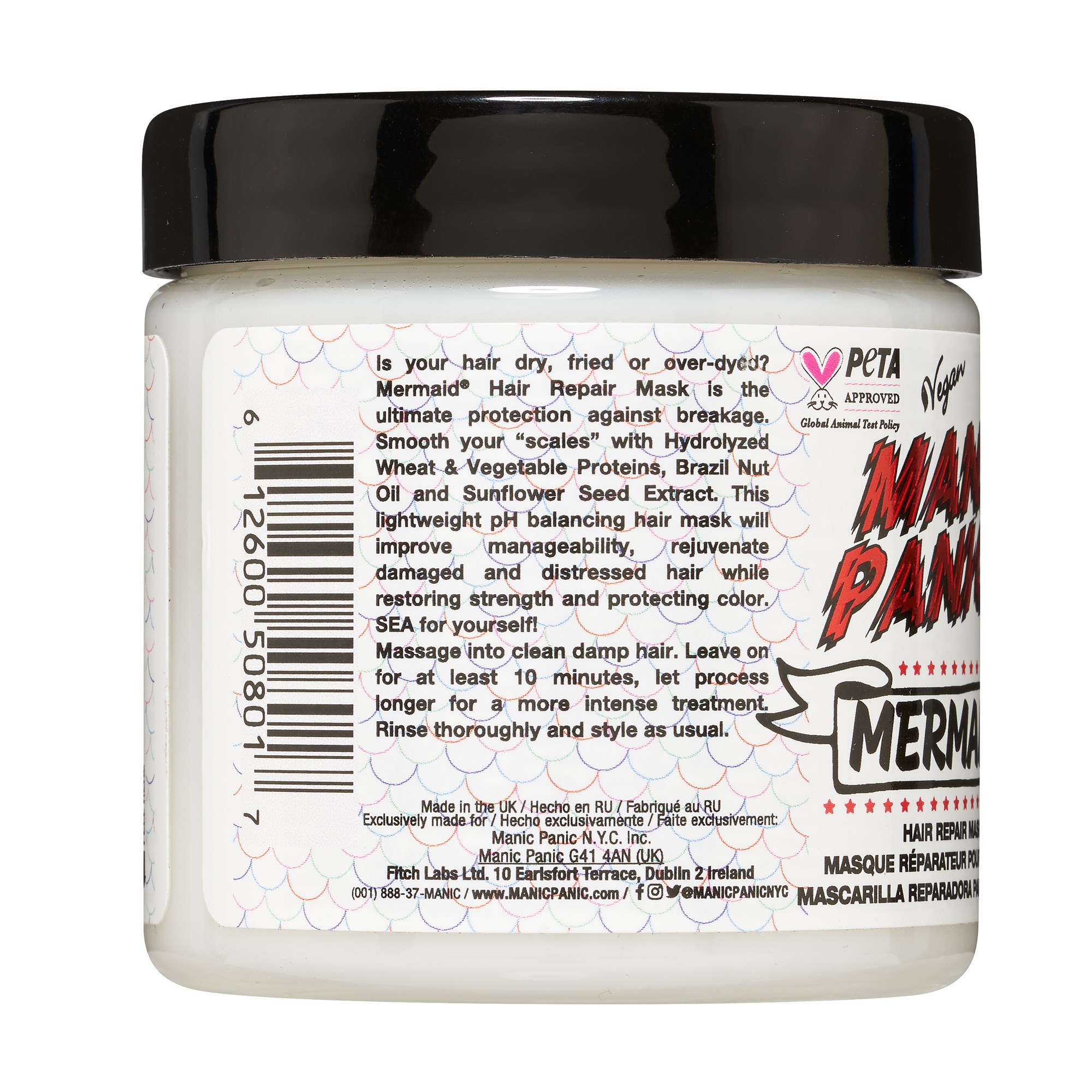Manic Panic Mermaid Tm Hair Repair Mask (obrázok 3)