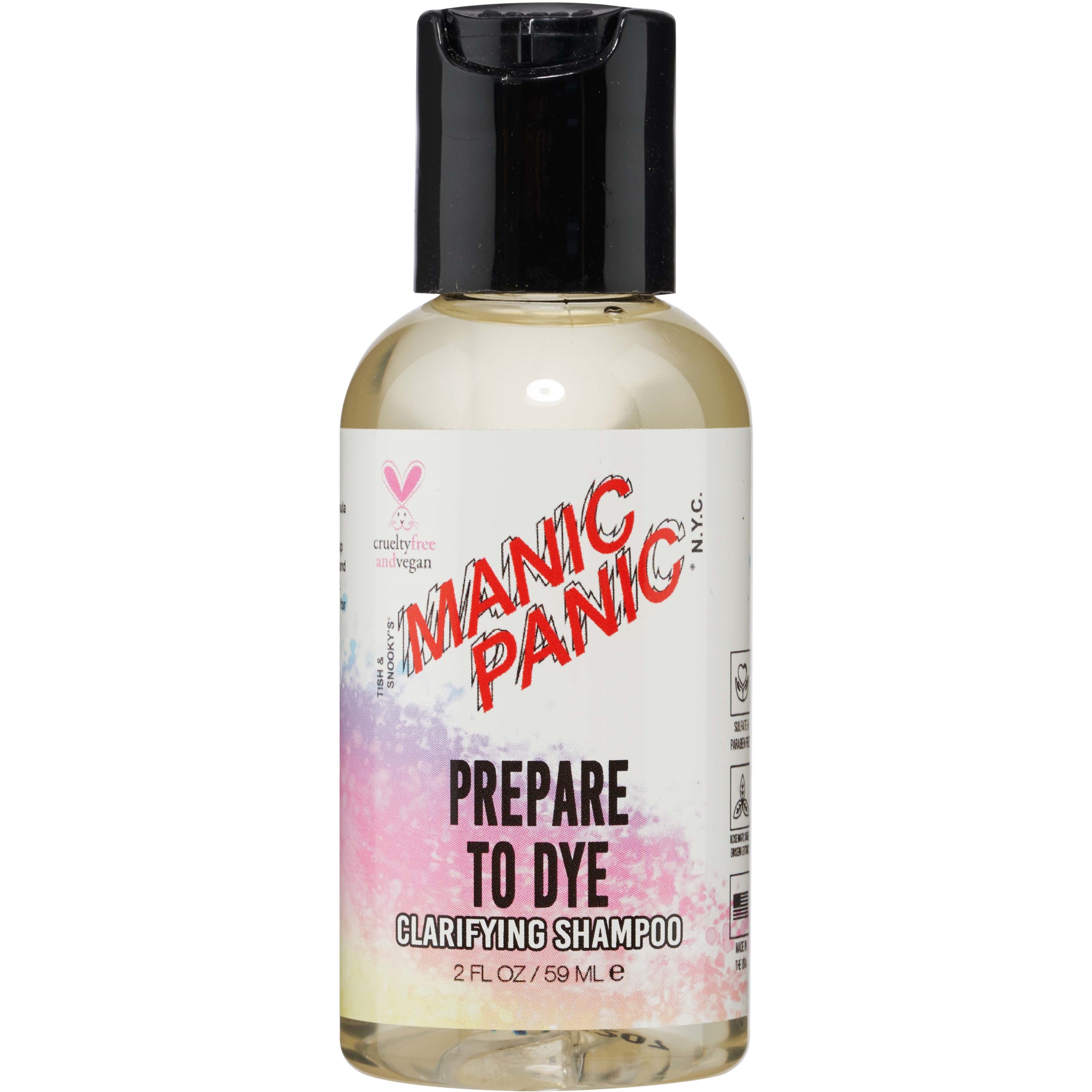 Manic Panic Mini Prepare To Dye Clarifying Shampoo 59ml