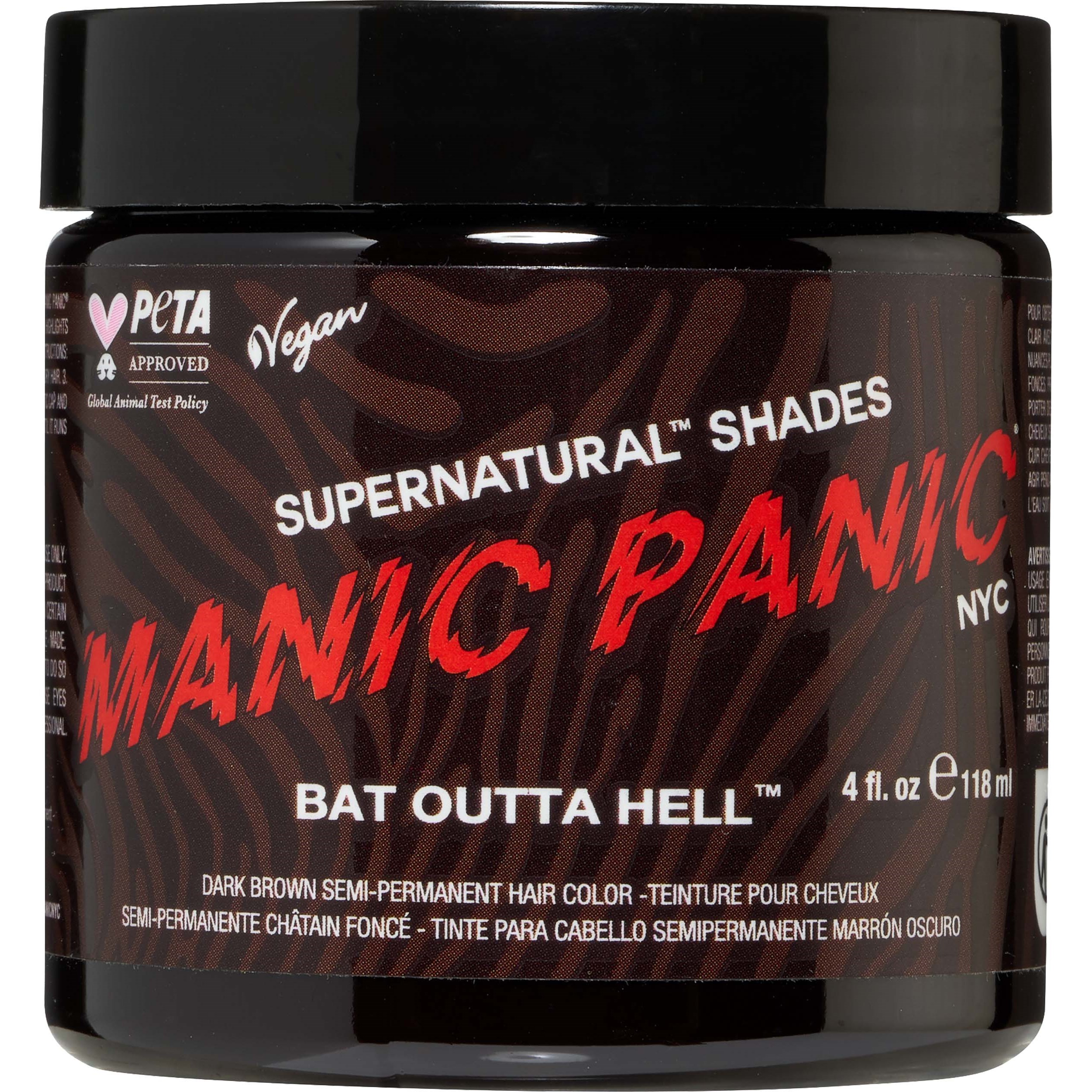 Manic Panic Classic High Voltage® Supernaturals Supernaturals Bat Outta Hell®