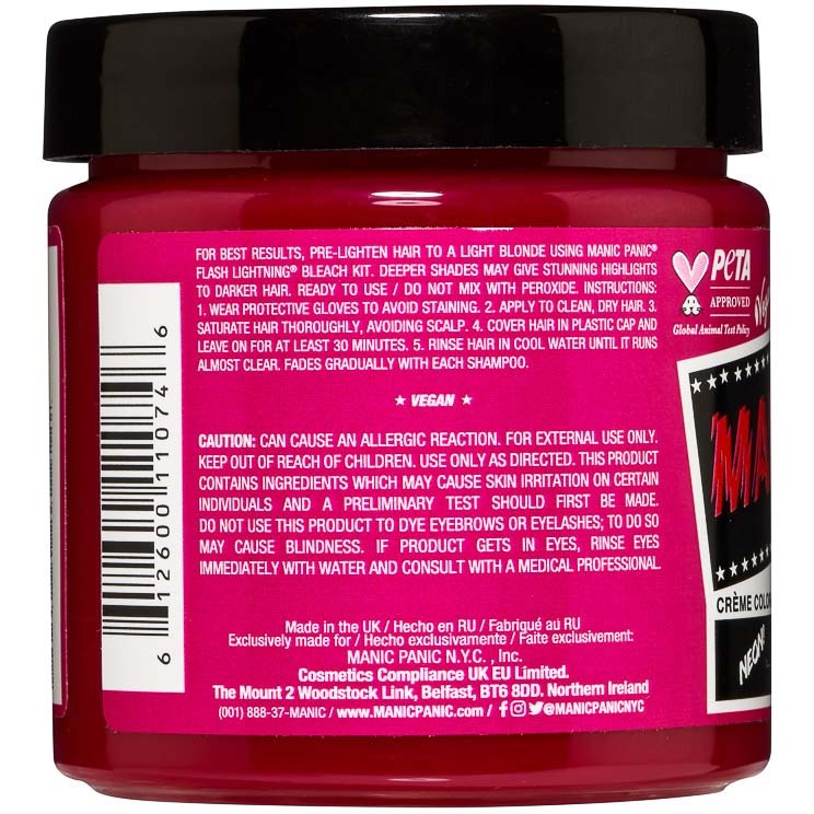Alternativ bild 1 för Manic Panic Classic Cream Pussycat Pink