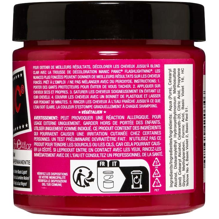 Manic Panic Classic Cream Pussycat Pink (obrázok 3)