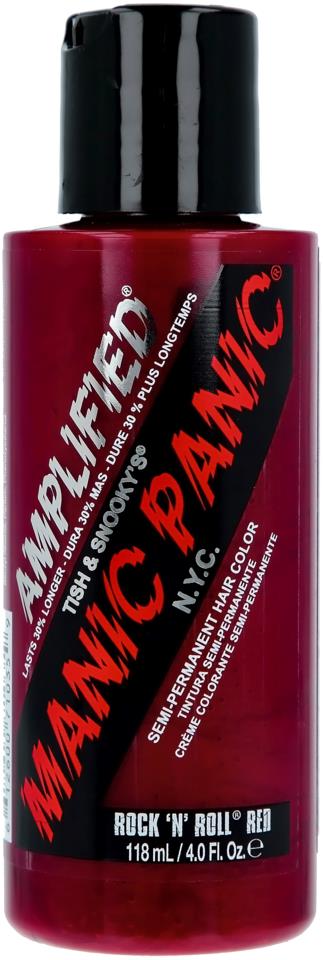 Manic Panic Rock N Roll Red Amplified