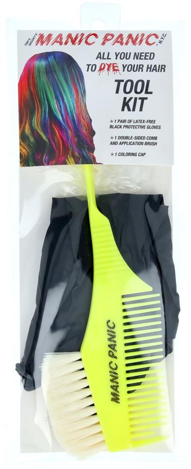 Manic Panic Tool Kit (Tint Brush/Comb, Gloves, Cap)