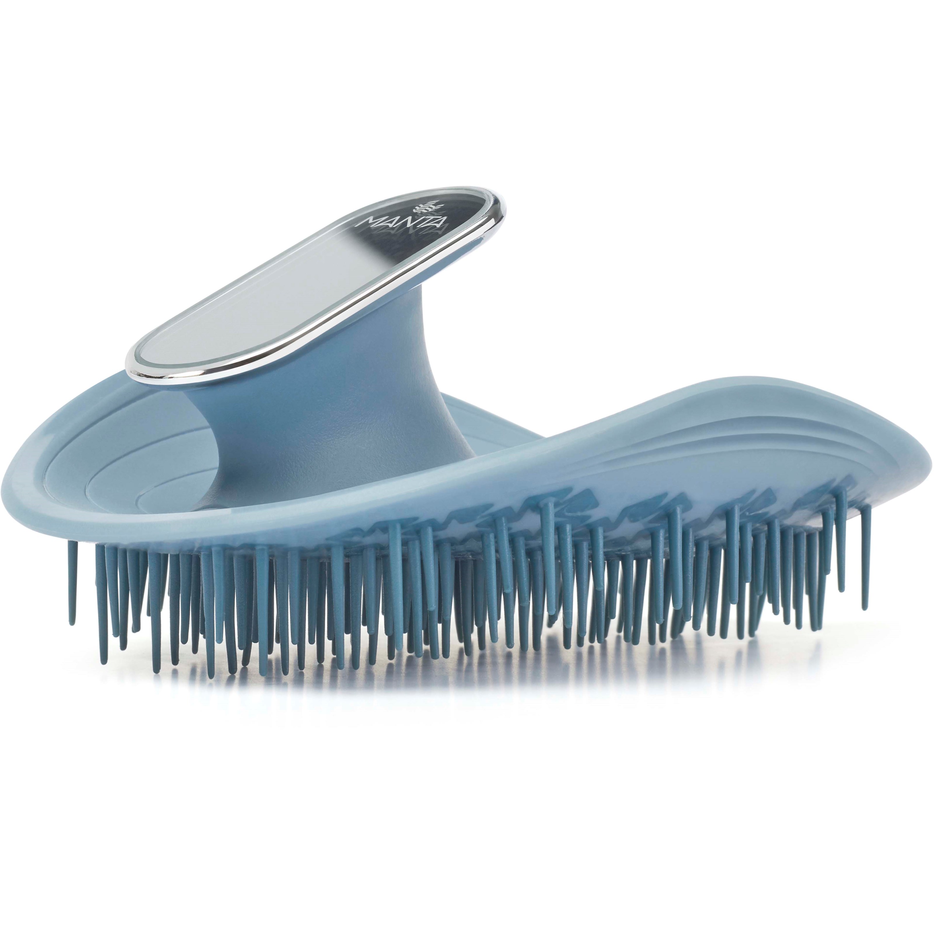 Manta Mirror Brush in Blue billede