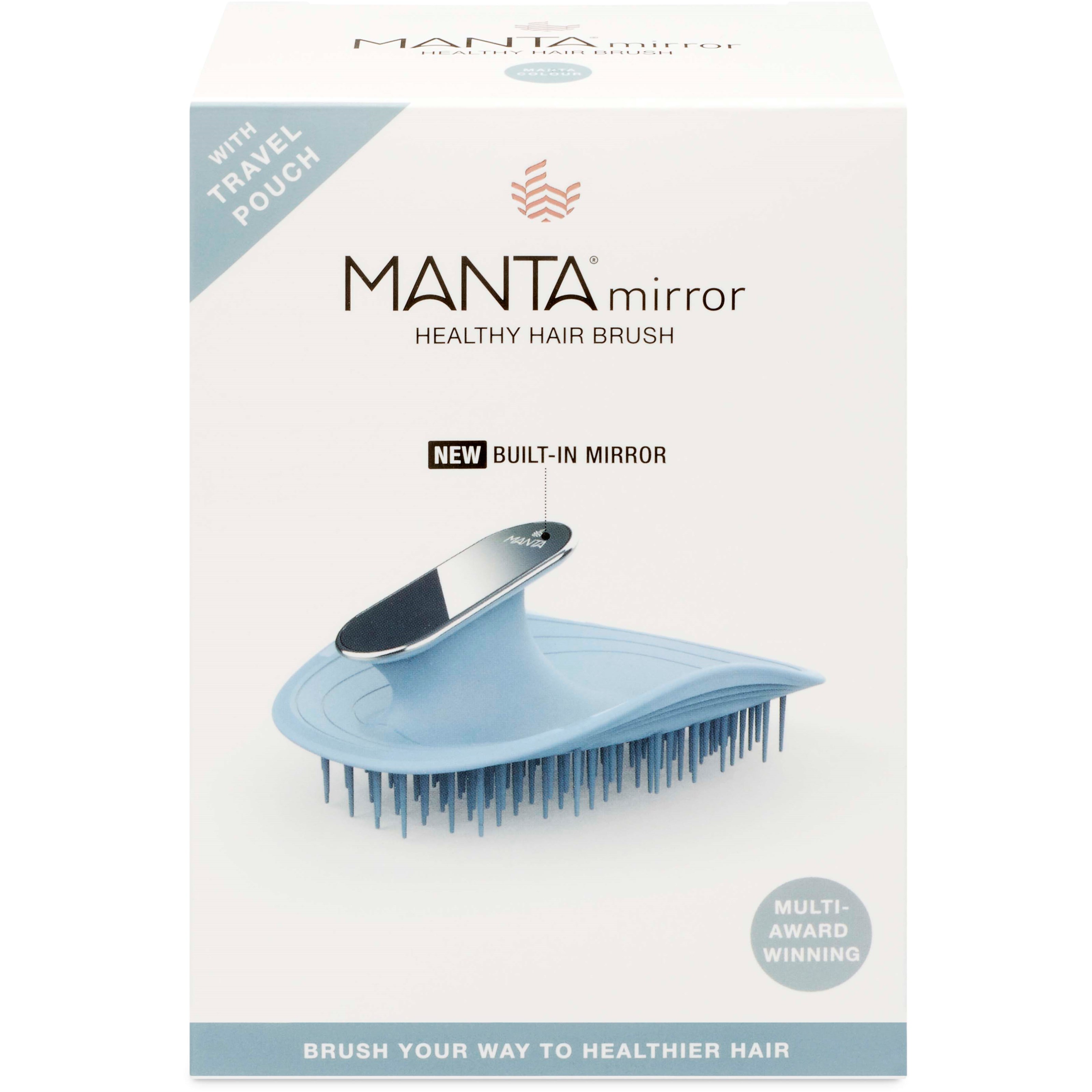Manta Mirror Brush in Blue (obrázok 5)