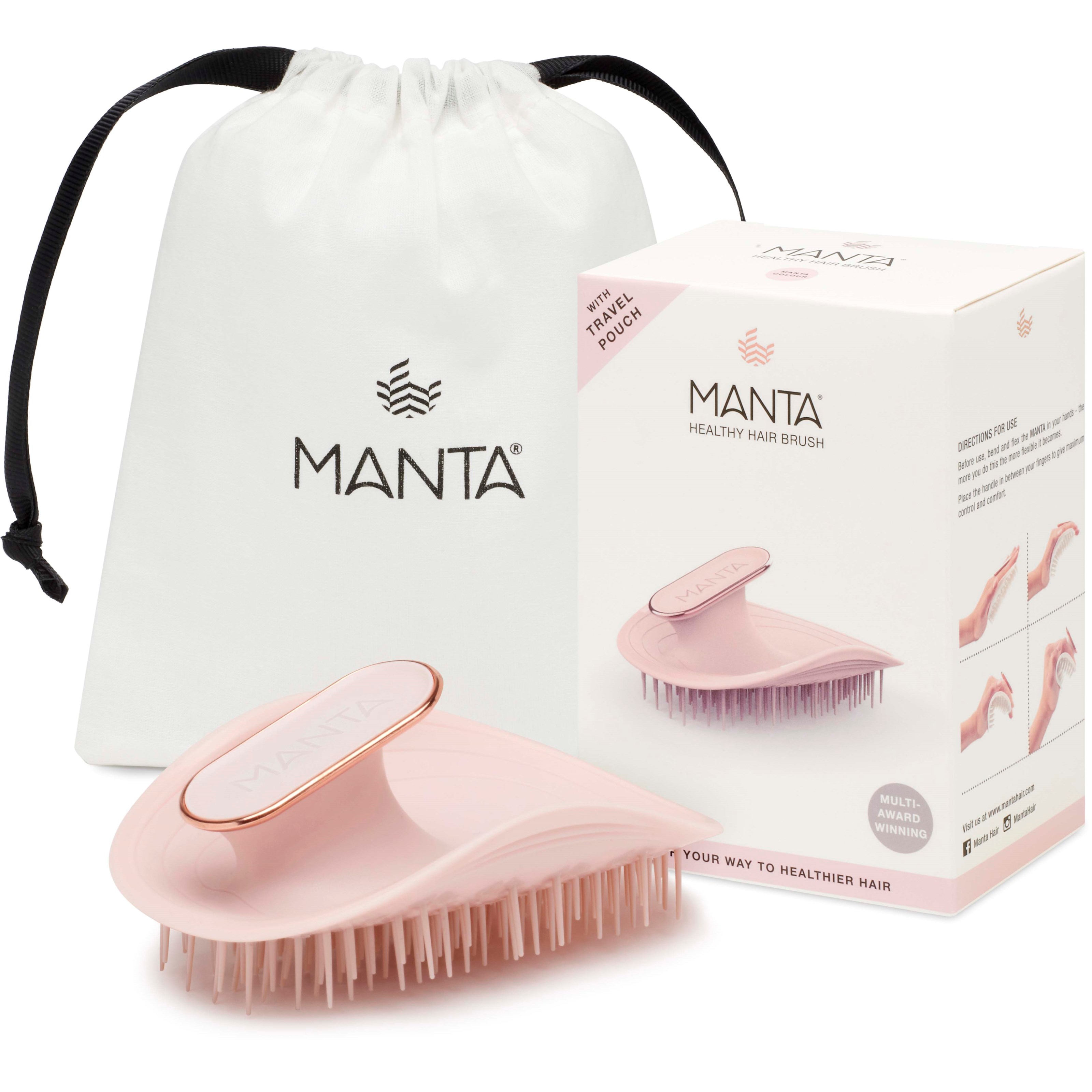 Manta Original Brush Pink/Rose Gold (obrázok 4)