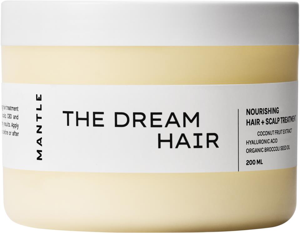 MANTLE The Dream Hair – Nourishing CBD Hair + Scalp Treatment 200ml