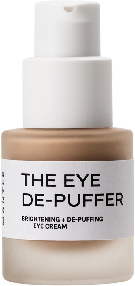 MANTLE The Eye De-Puffer – Brightening + de-puffing CBD eye cream 15 ml