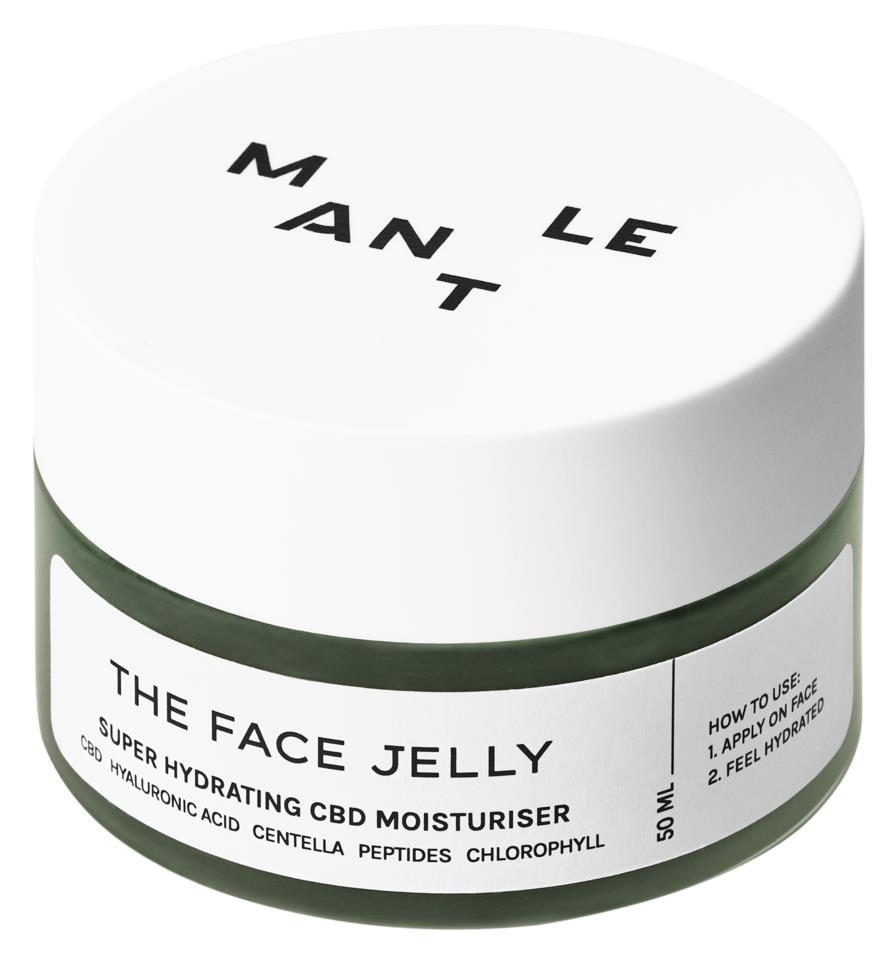 MANTLE The Face Jelly – Super-Hydrating Gel Moisturiser 50ml