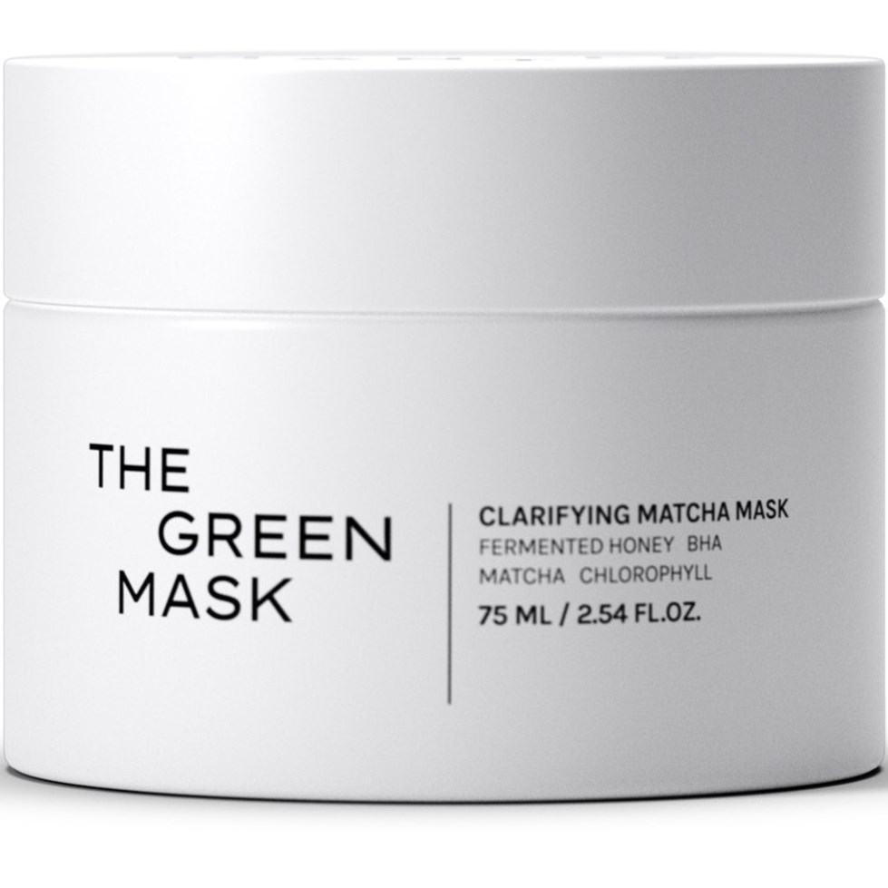 MANTLE The Green Mask – Clarifying + Non-Drying Matcha Mask - oczyszcz