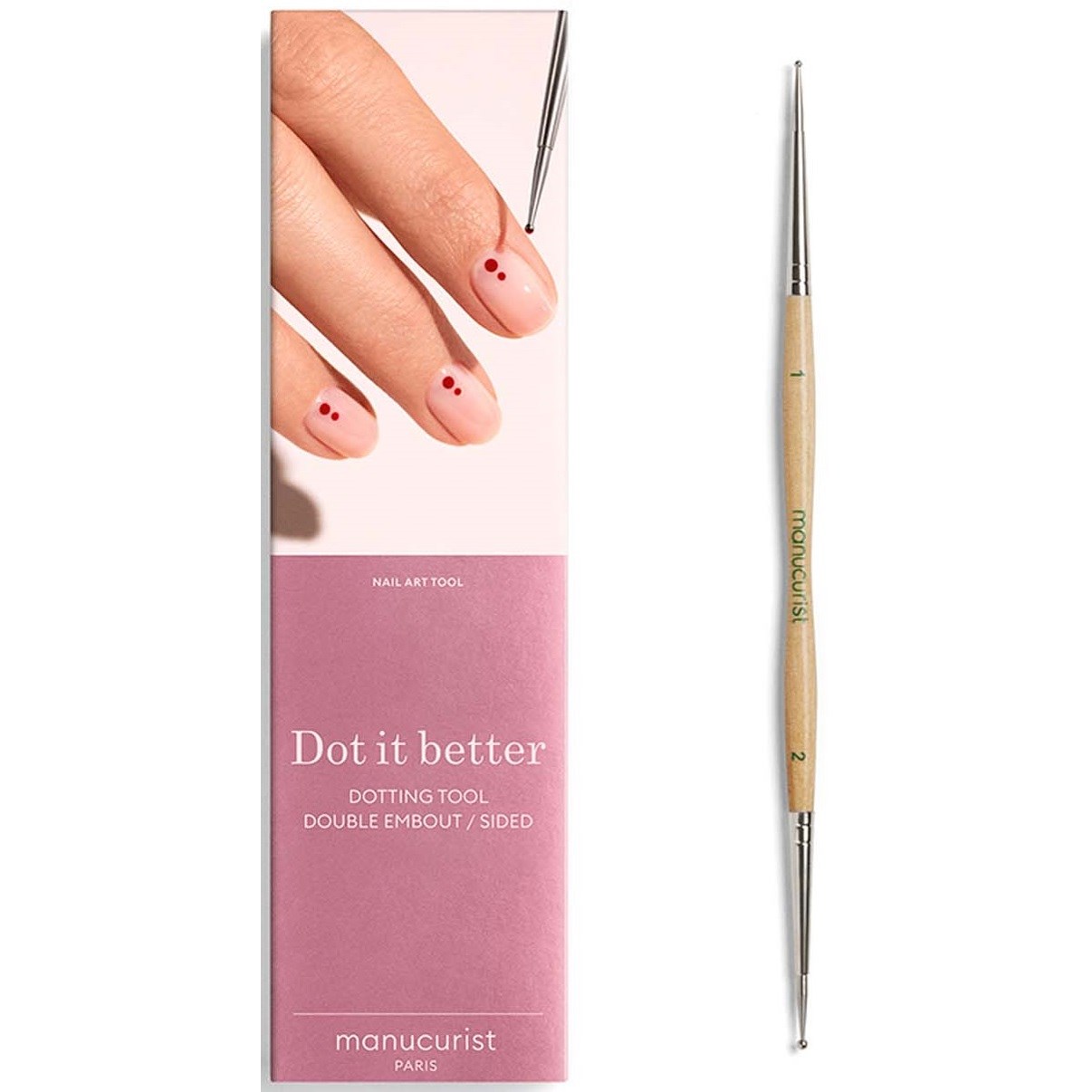 Manucurist Accessories Nail Art Dotting Tool (Double Tips)