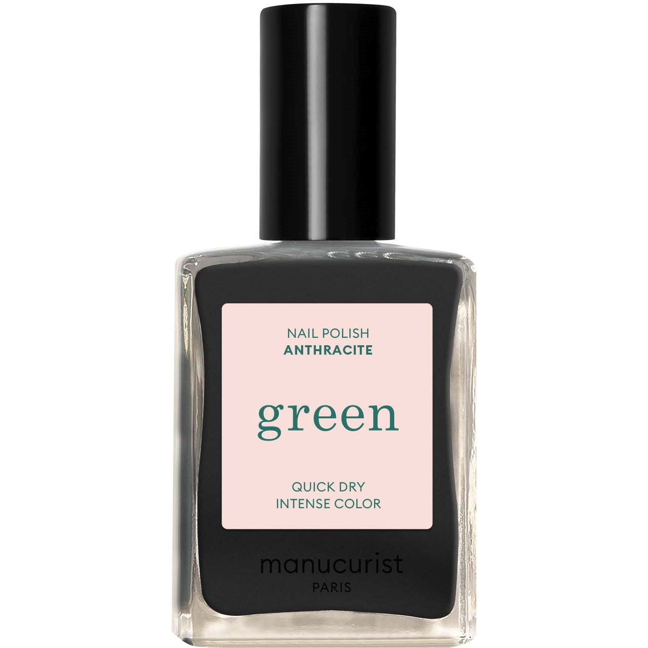 Manucurist Green Neglelak 15 ml - Anthracite