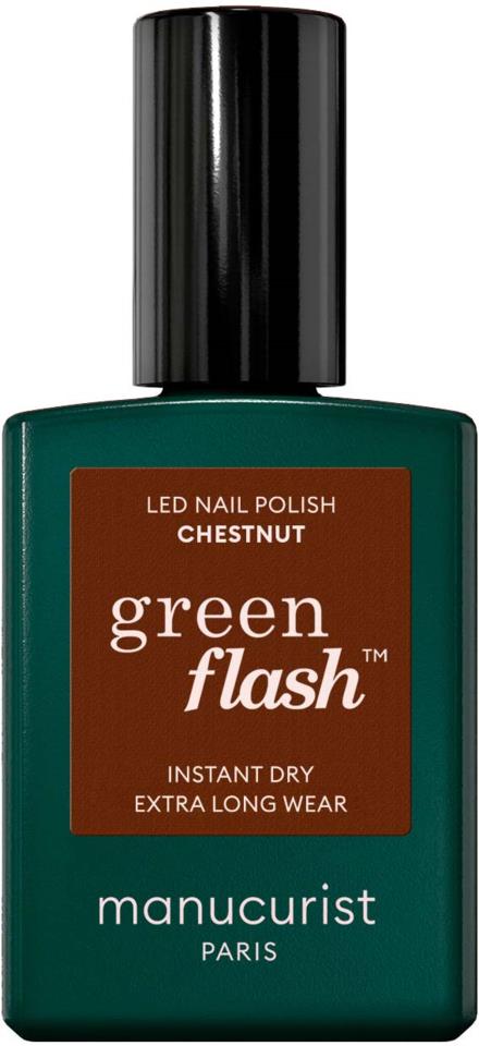 Manucurist Green Flash Gel Polish Chestnut 15ml