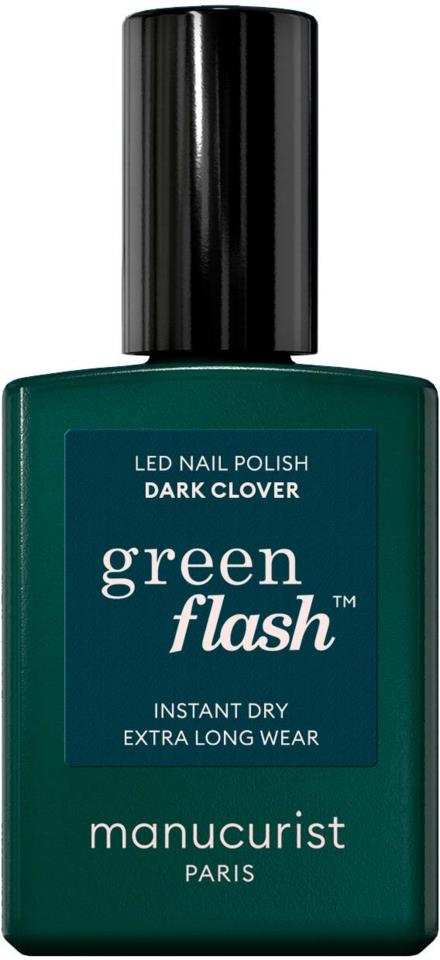 Manucurist Green Flash Gel Polish Dark Clover 15ml