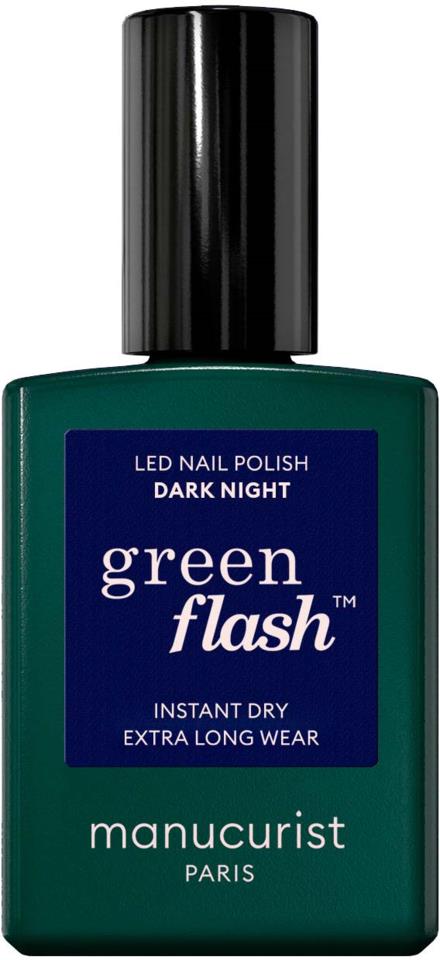 Manucurist Green Flash Gel Polish Dark Night 15ml