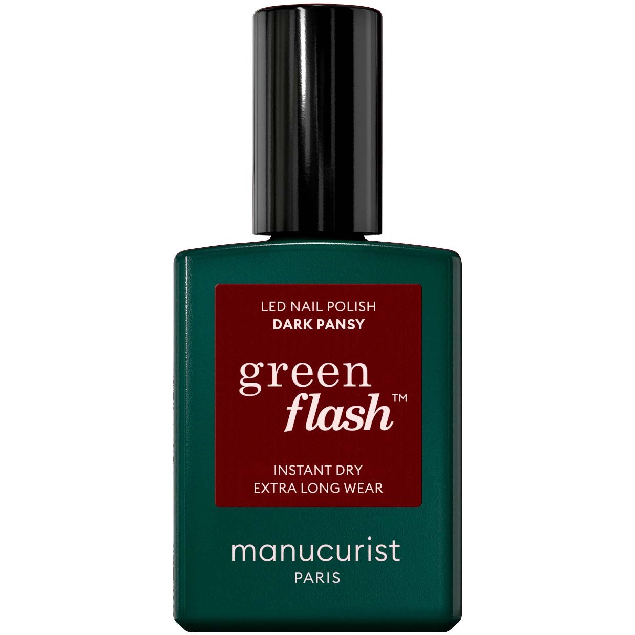 Bilde av Manucurist Green Flash Gel Polish Dark Pansy