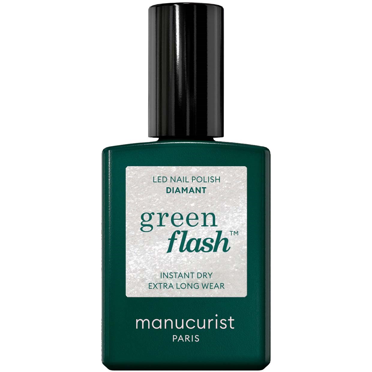 Bilde av Manucurist Green Flash Gel Polish Diamant