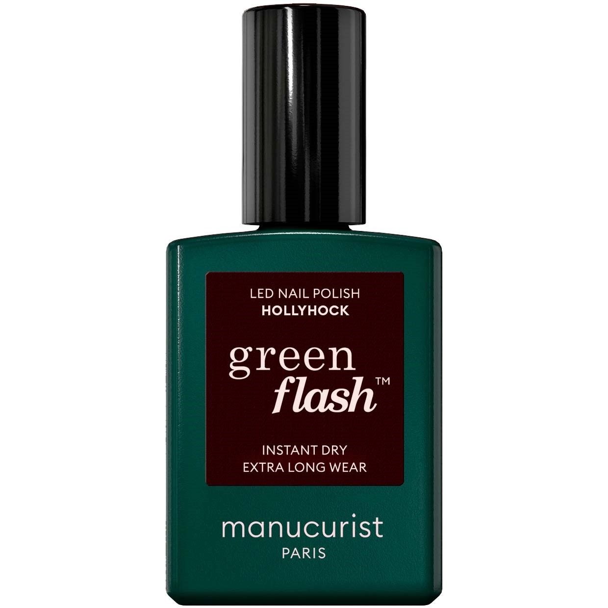 Green Flash Gel Polish Hollyhock
