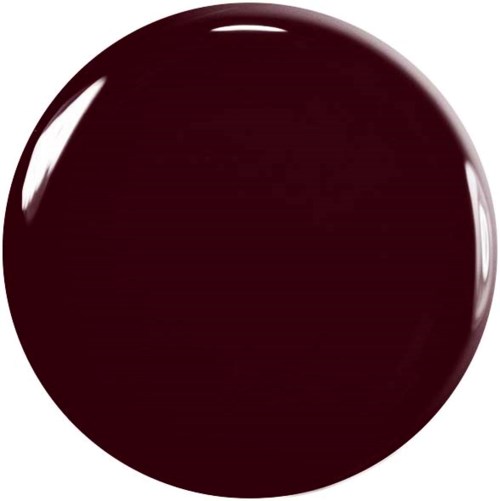 En mörk, glänsande sfär med reflektioner, ser slät och blank ut.