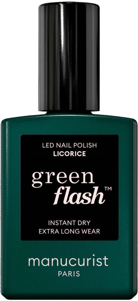 Manucurist Green Flash Gel Polish Licorice 15ml