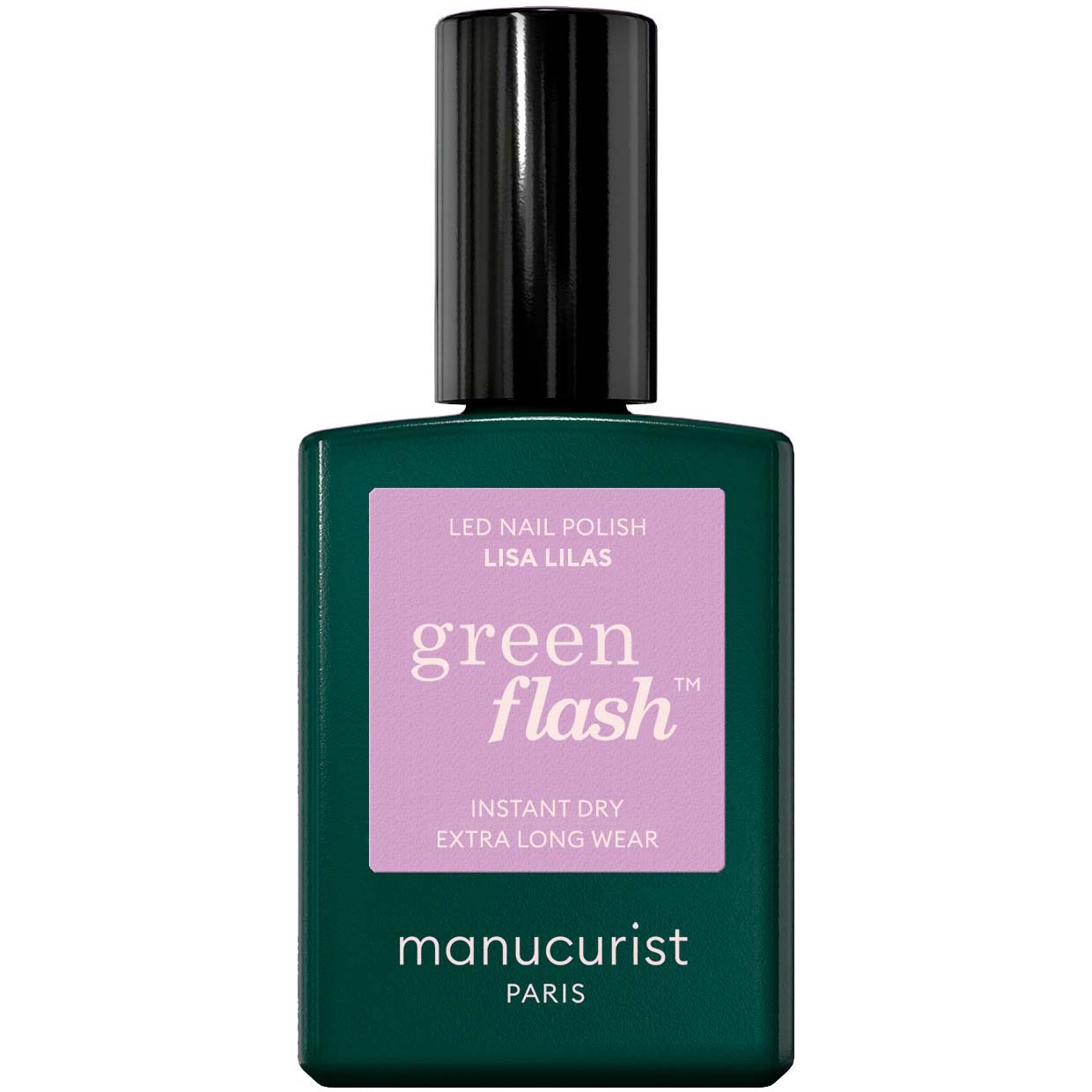 Green Flash Gel Polish Lisa Lilas