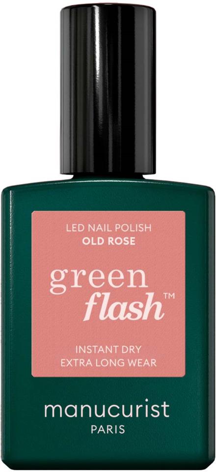 Manucurist Green Flash Gel Polish Old Rose 15ml