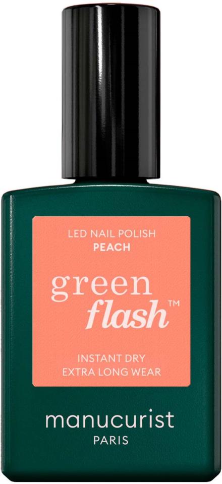 Manucurist Green Flash Gel Polish Peach 15ml