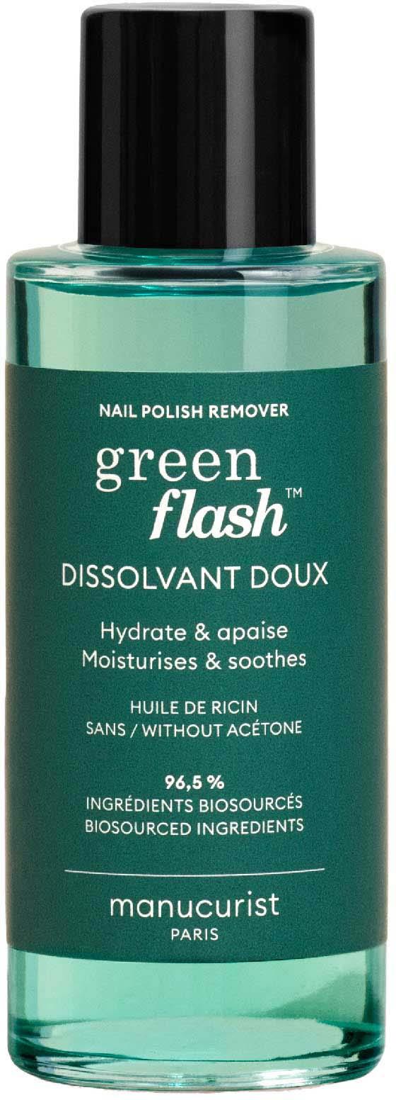 Manucurist Green Flash Gel Polish Remover Eau Dissolvant 100 ml
