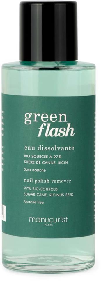 Manucurist Green Flash Gel Polish Remover Eau Dissolvant 100ml