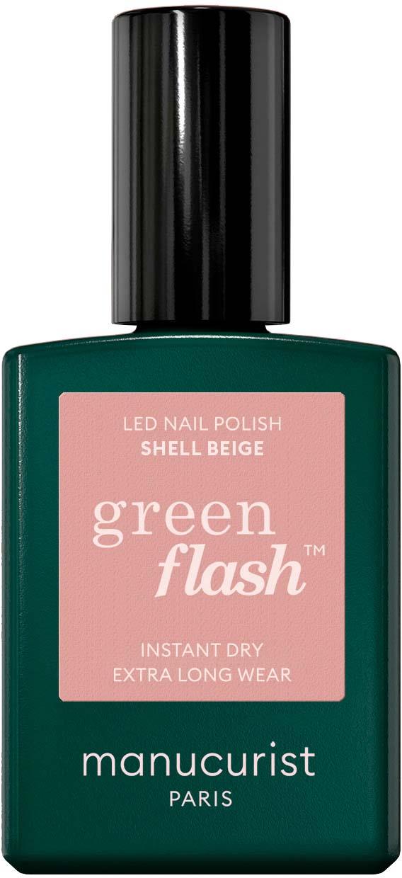 Manucurist Green Flash Gel Polish Shell Beige | lyko.com