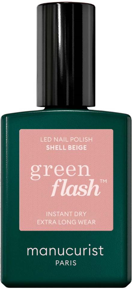 Manucurist Green Flash Gel Polish Shell Beige 15ml