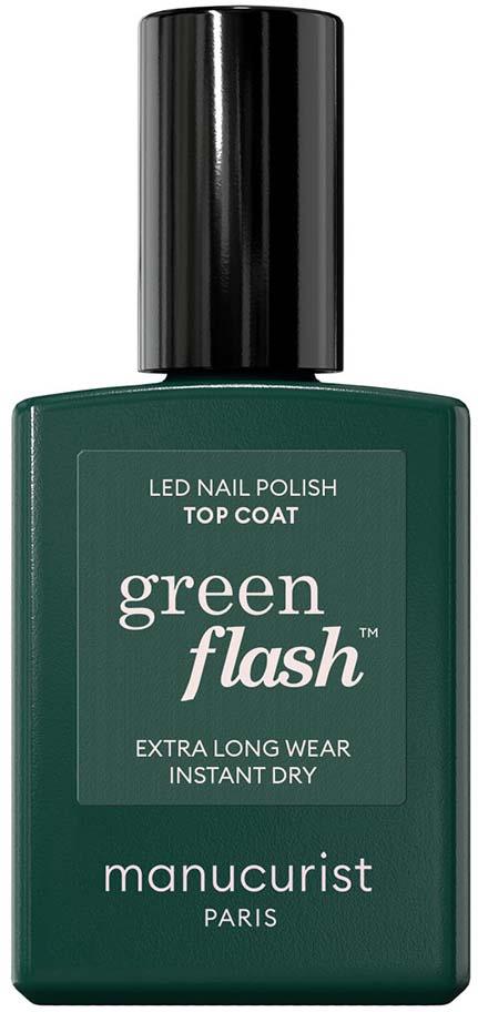 Manucurist Green Flash Gel Polish Top Coat 15 ml