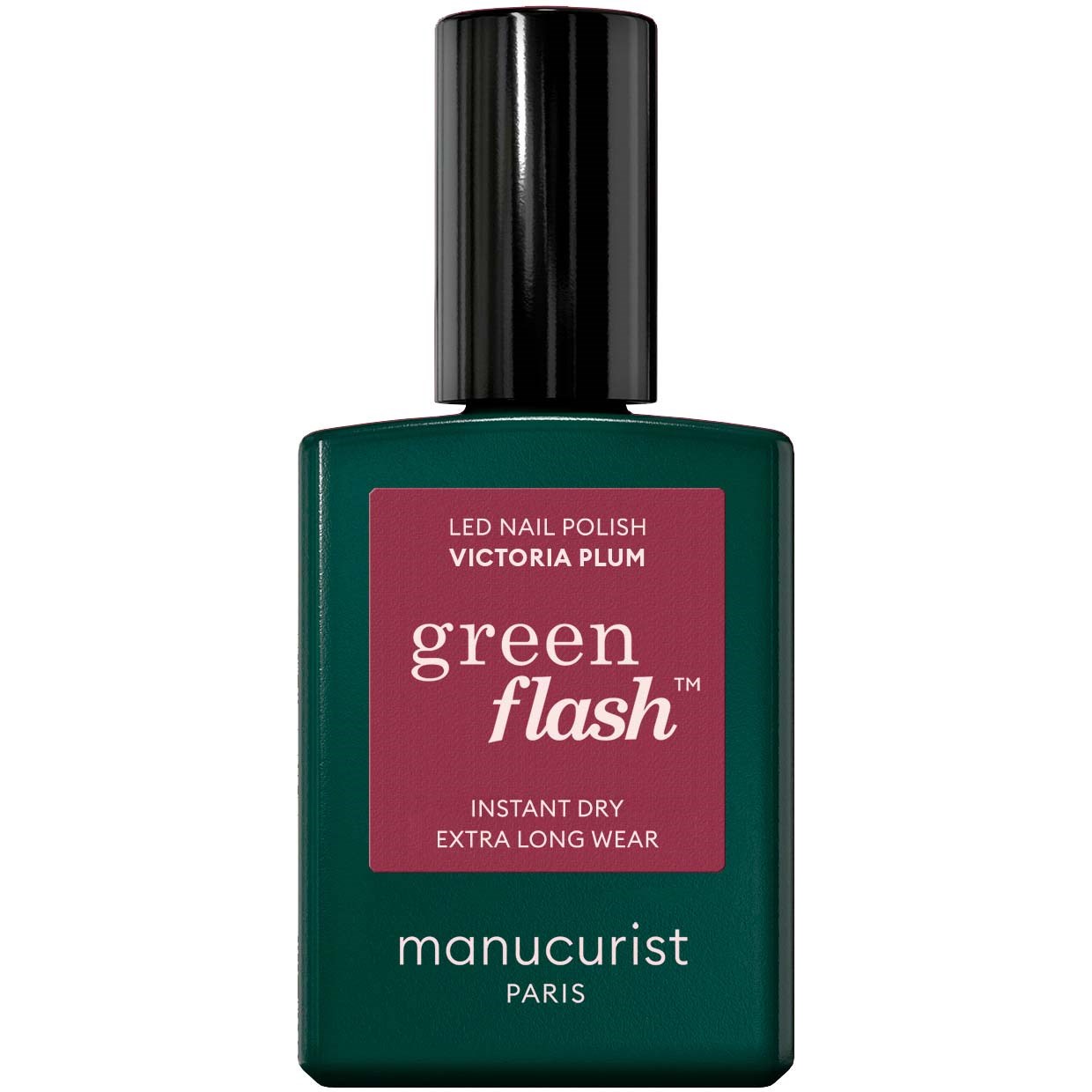 Manucurist Green Flash Gel Polish Victoria Plum billede