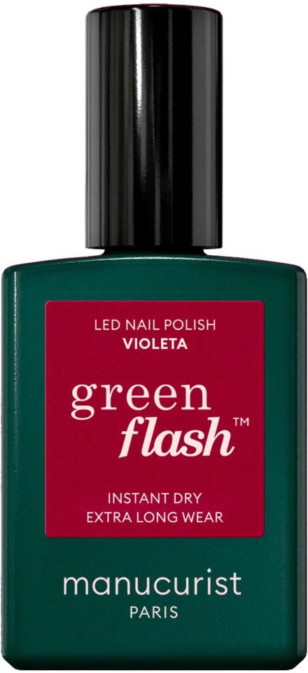 Manucurist Green Flash Gel Polish Violeta 15ml