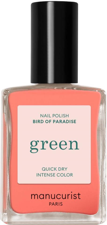 Manucurist Green Nail Polish Bird Of Paradise 15ml