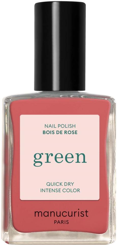Manucurist Green Nail Polish Bois De Rose 15ml