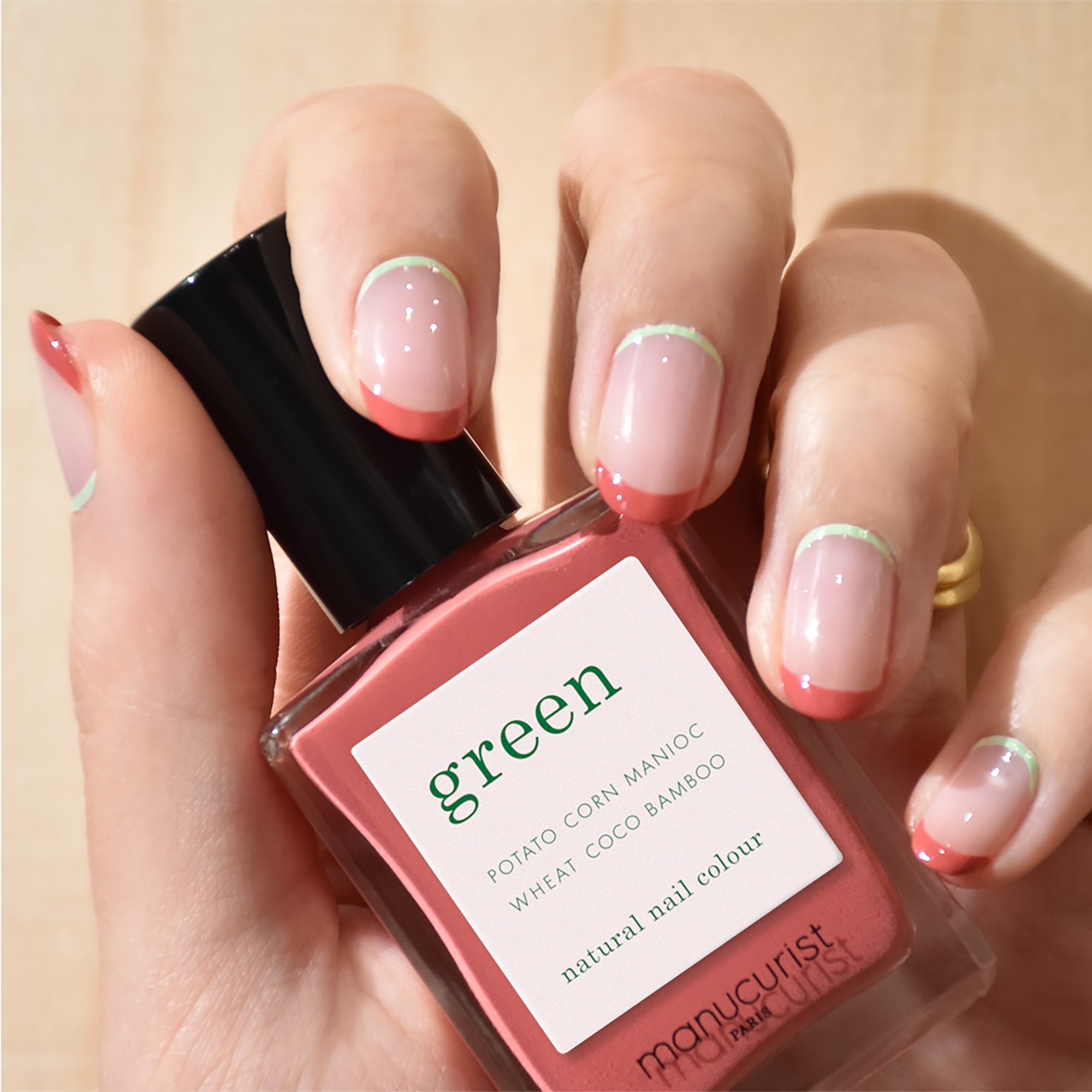 Manucurist Green Green Nail Polish 15ml - lakier do paznokci Bois De R (obrázok 9)