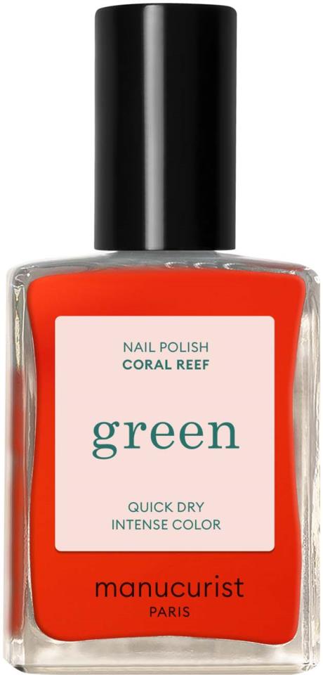 Manucurist Green Nail Polish Coral Reef 15ml