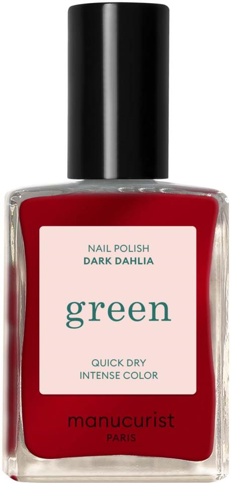 Manucurist Green Nail Polish Dark Dahlia 15ml