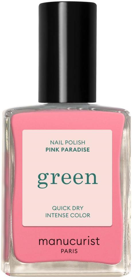 Manucurist Green Nail Polish Pink Paradise 15ml