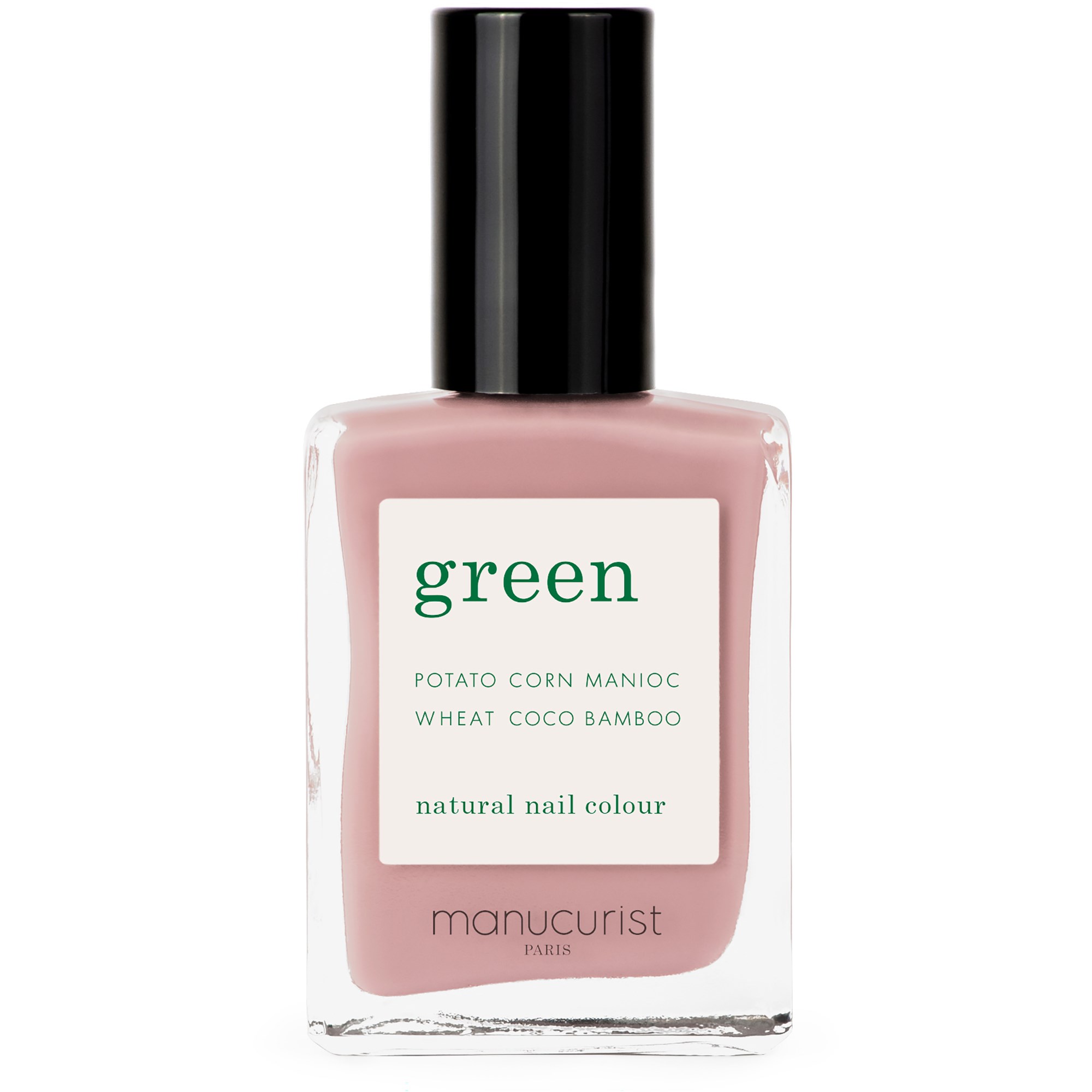 Manucurist Green Nail Polish Pink Satin Manucurist Green Nail Polish Pink Satin