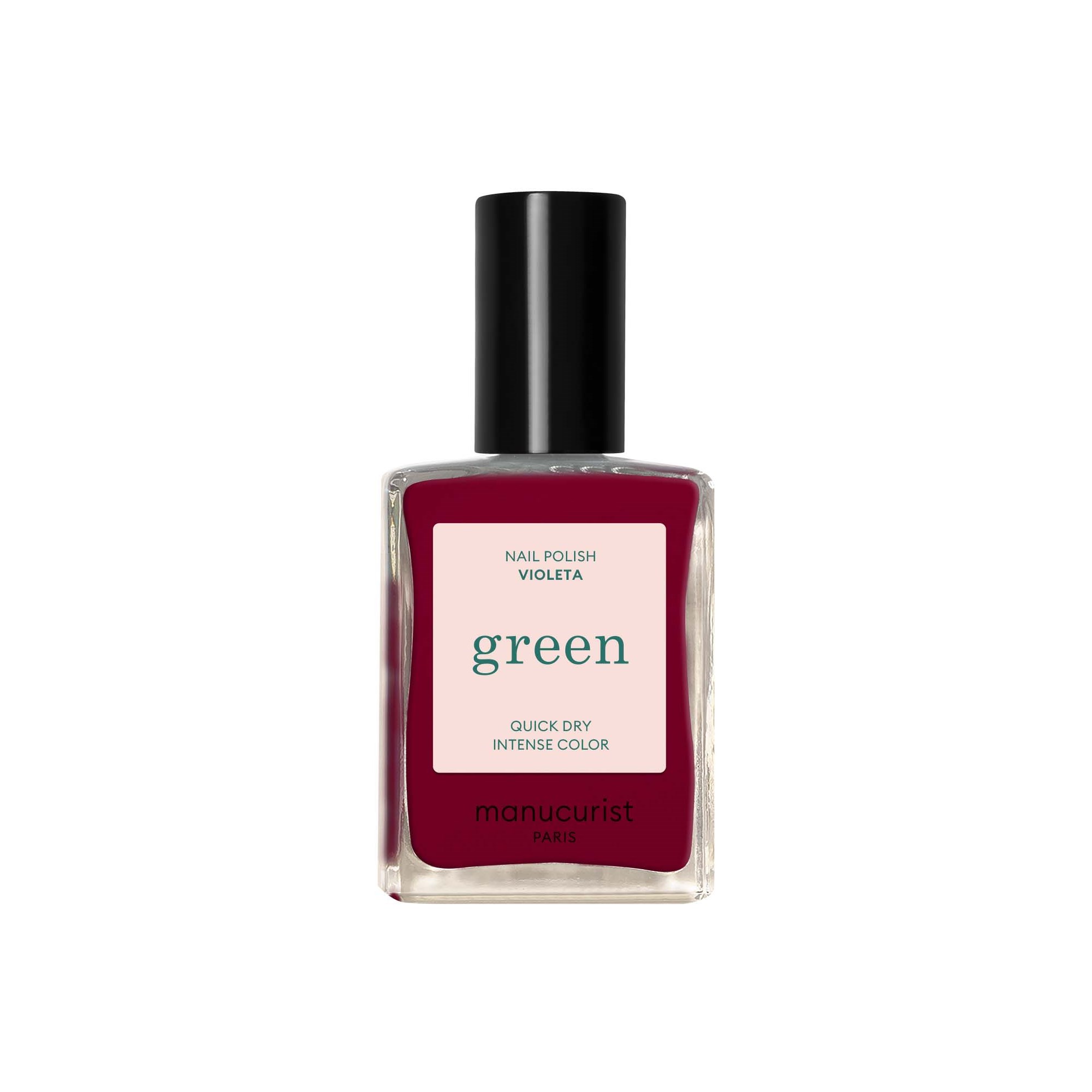 Läs mer om Manucurist Green Nail Polish Violeta