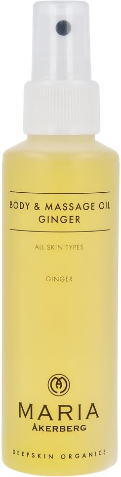 Maria Åkerberg Body & Massage Oil Ginger 125ml