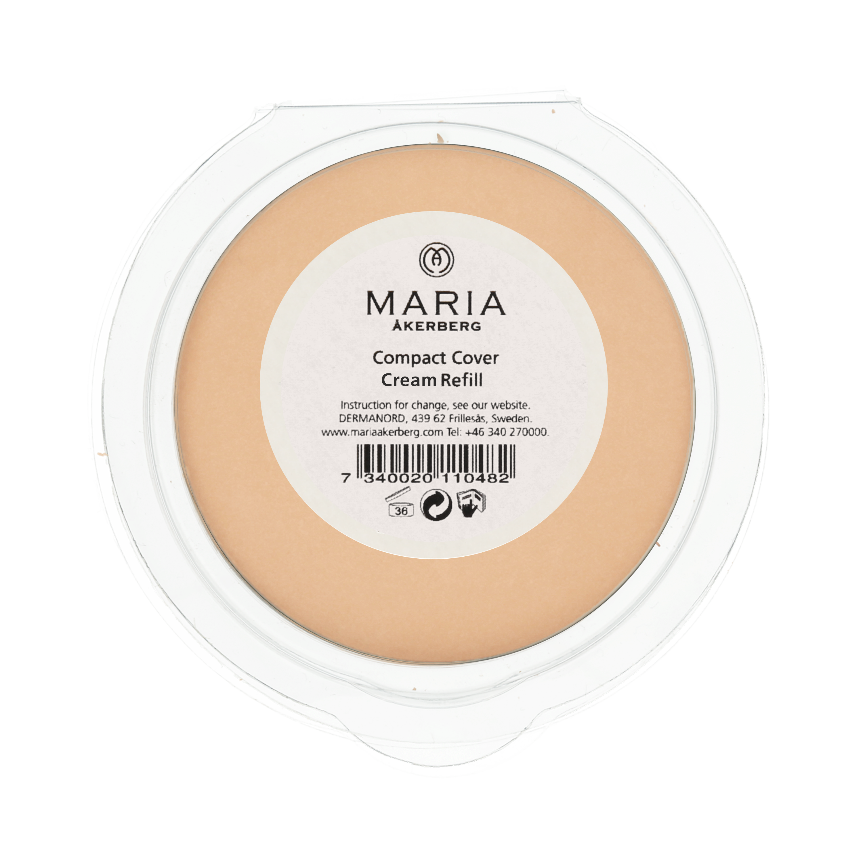 Läs mer om Maria Åkerberg Compact Cover Refill Sticker Cream